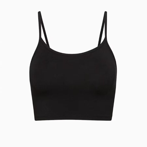 Aritzia TNA Chill Karelis Cropped Tank - Black - Picture 5 of 9